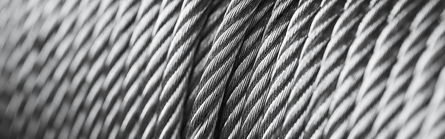 Thick metal cables